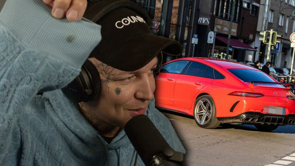 Un fanático de MontanaBlack raya el auto de un streamer: 